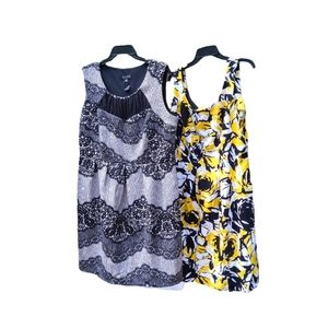 Women's 18w lace/floral dress lot (small flaw)